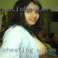 Cheating wives caught camera