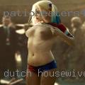 Dutch housewives pussy